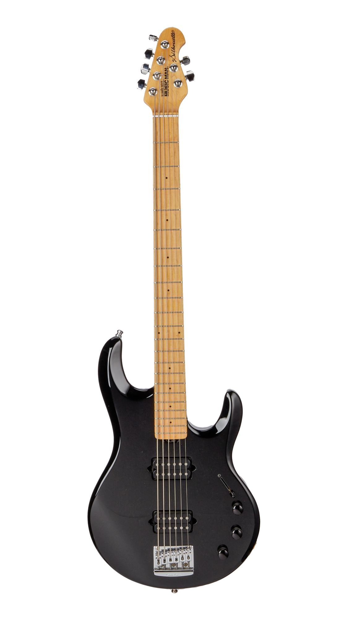Joe Walsh | Stage Played Music Man Silhouette Bass VI Guitar, Black with Image (1 of 9)