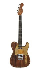 Joe Walsh | Paoletti Wine Series Nancy Wine Barrel Telecaster Style Guitar