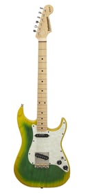 Joe Walsh | Performance Guitars Strat-Style Electric Guitar, Lime Green Burst