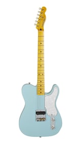 Joe Walsh | Pistolero Guitarworks Regulator Telecaster Style Guitar, Daphne Blue