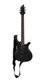 Joe Walsh | Stage Played Schecter Damien Riot 6 Electric Guitar, Matte Black With Photo