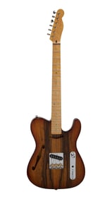 Joe Walsh | Travis Walker Warmoth T-Style Partscaster, Natural Sunburst