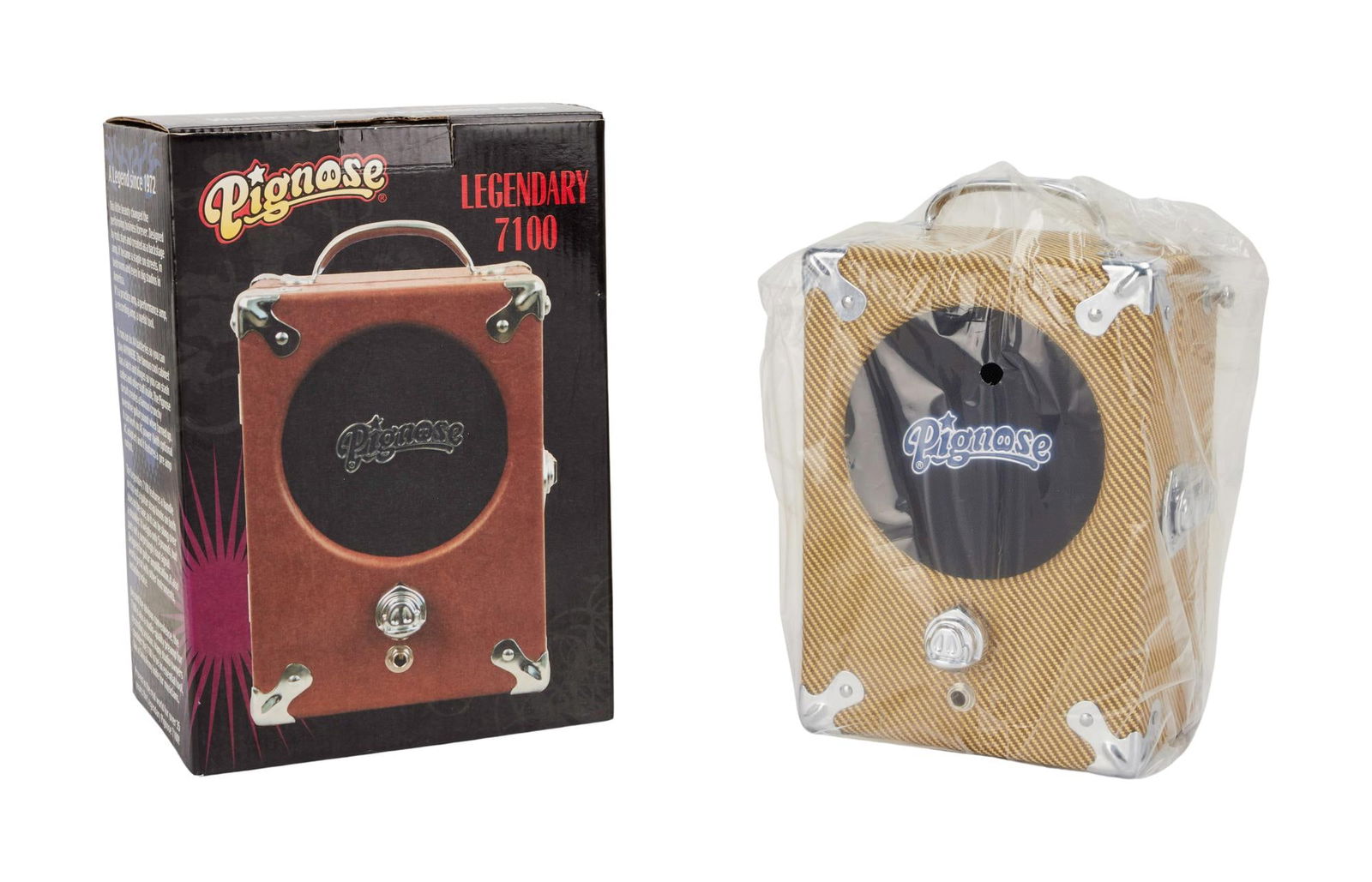 Joe Walsh I Pignose Legendary 7100 Battery Powered Guitar Amplifier, Tweed (1 of 3)