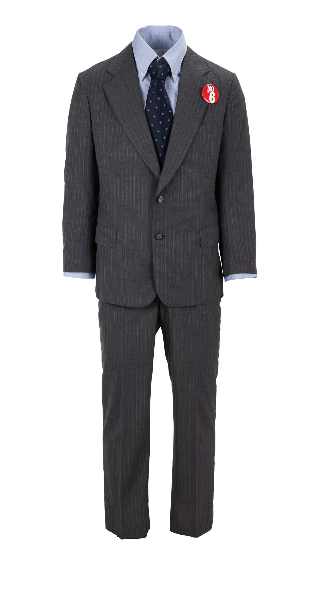 Milk | Harvey Milk (Sean Penn) Screen-Worn Suit Ensemble with Campaign Button