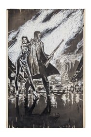 Streets of Fire | Original Artwork for Poster