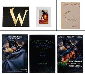 Val Kilmer | Signed "My Edens After Burns: Poems" Book and Film Ephemera