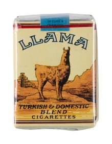 The Shadow | Dr. Reinhardt Lane (Ian McKellen) Llama Cigarettes Pack Prop