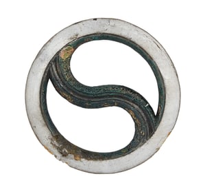 Xena: Warrior Princess | Xena (Lucy Lawless) Series Finale Stunt Rubber Yin Yang Chakram Prop