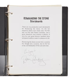 Romancing the Stone | Storyboard Binder