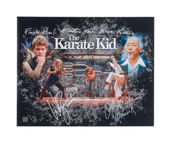 The Karate Kid | Multi-Signed Photo Print