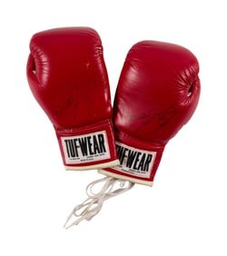 Rocky IV | Signed Sylvester Stallone ("Rocky Balboa") Gloves, with Award and Memorabilia