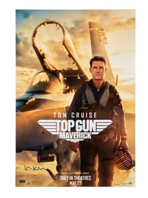 Top Gun: Maverick | Val Kilmer Signed Poster