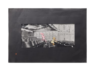 The Pink Panther | "The Pink Panther Strikes Again" Title Sequence Animation Cel