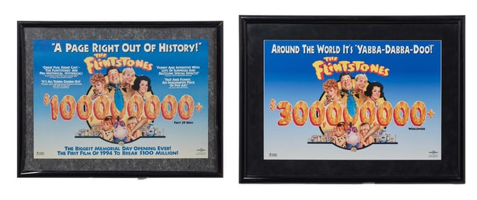 The Flintstones | $300,000,000 and $100,000,000 Posters