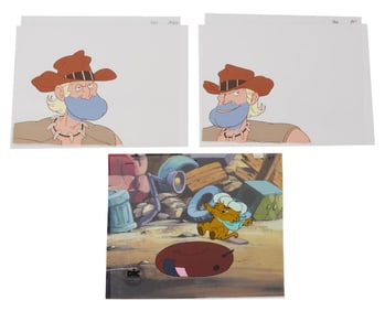 Captain N: The Game Master & Heathcliff and the Catillac Cats | 1980s Animation Cels