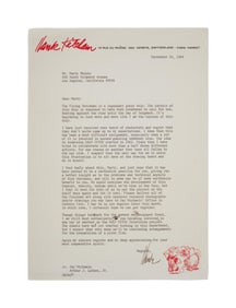 Hank Ketcham | 1968 Signed Letter