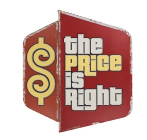 The Price is Right | Stage Door Sign from Bob Baker Era