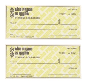 The Price is Right | Oversized Checks with More