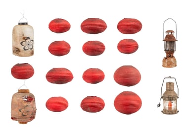 Survivor | Light-Up and Chinese Paper Lanterns Set Dressing