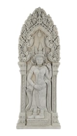 Survivor | "Hindu Being" Stone Carving Set Dressing