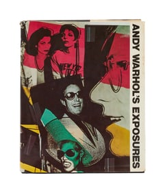 Andy Warhol | Signed "Exposures" Book with Heart Doodle