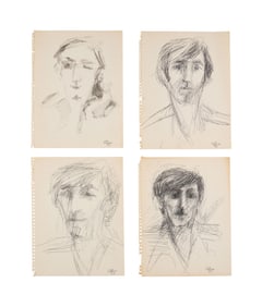 Harry Dean Stanton | Four Portraits by Andrea (Tana) Wiesenthal from 1977 (A)