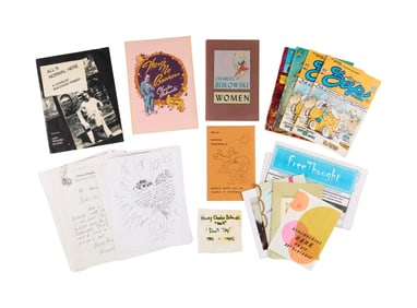 Harry Dean Stanton | Charles Bukowski Signed and Inscribed "Horses Don't Bet on People & Neither Do