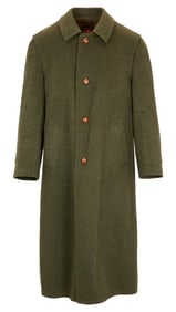 Harry Dean Stanton | Vintage Military-Style Wool Coat