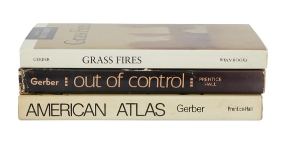 Harry Dean Stanton | Dan Gerber Signed and Inscribed "Grass Fires," "American Atlas," and "Out of