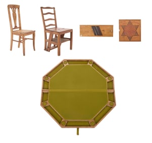 Harry Dean Stanton | Foldable Poker Tabletop with Other Large House Items