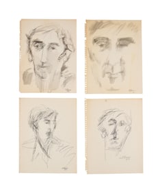 Harry Dean Stanton | Four Portraits by Andrea (Tana) Wiesenthal from 1977 (B)