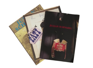 Harry Dean Stanton | Julian Schnabel Signed Exhibition Books