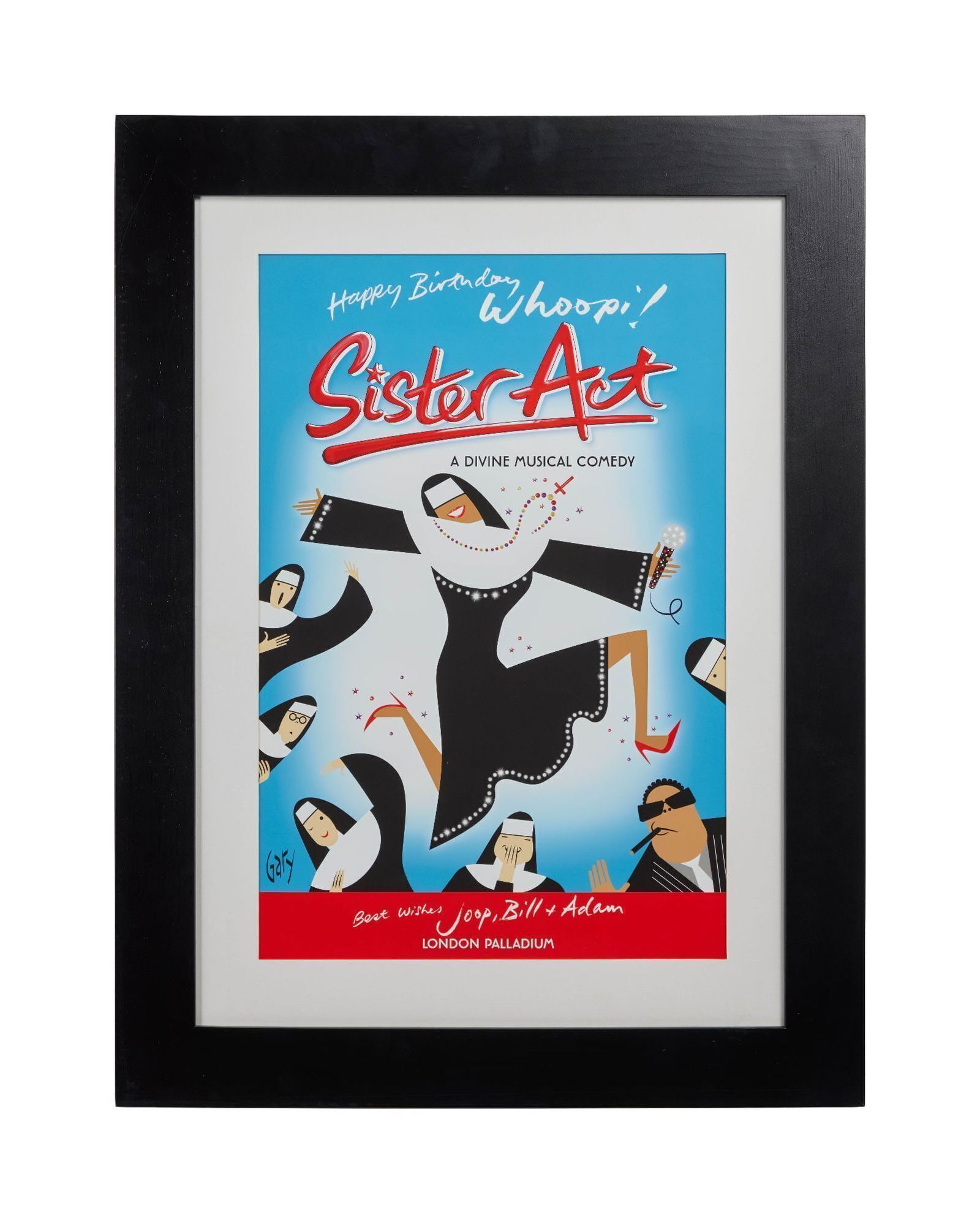 Whoopi Goldberg | 2009 Sister Act - The Musical Happy Birthday Whoopi! Print (1 of 2)