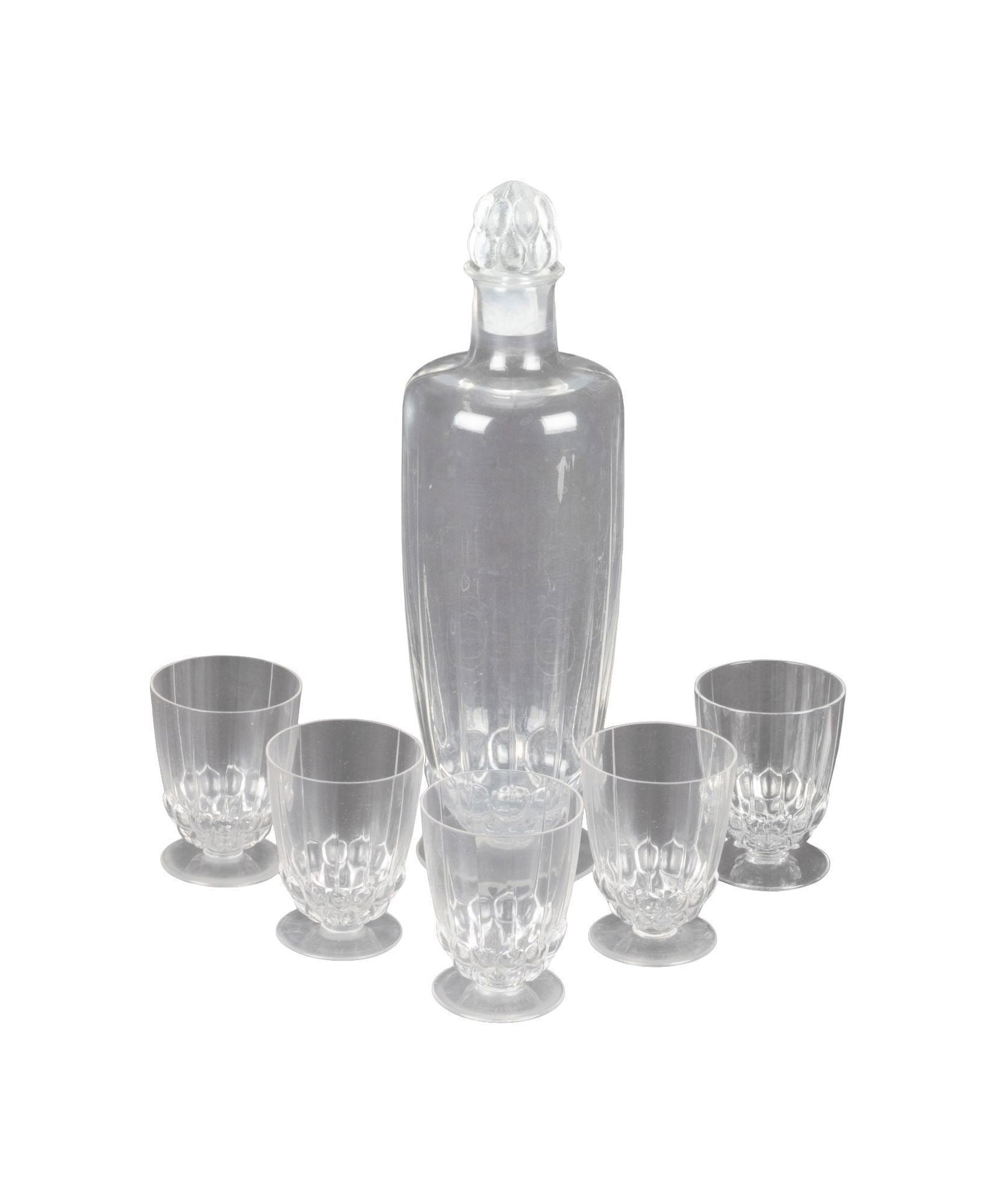 Whoopi Goldberg | R. Lalique Blois Decanter Set and Five Glasses (1 of 5)