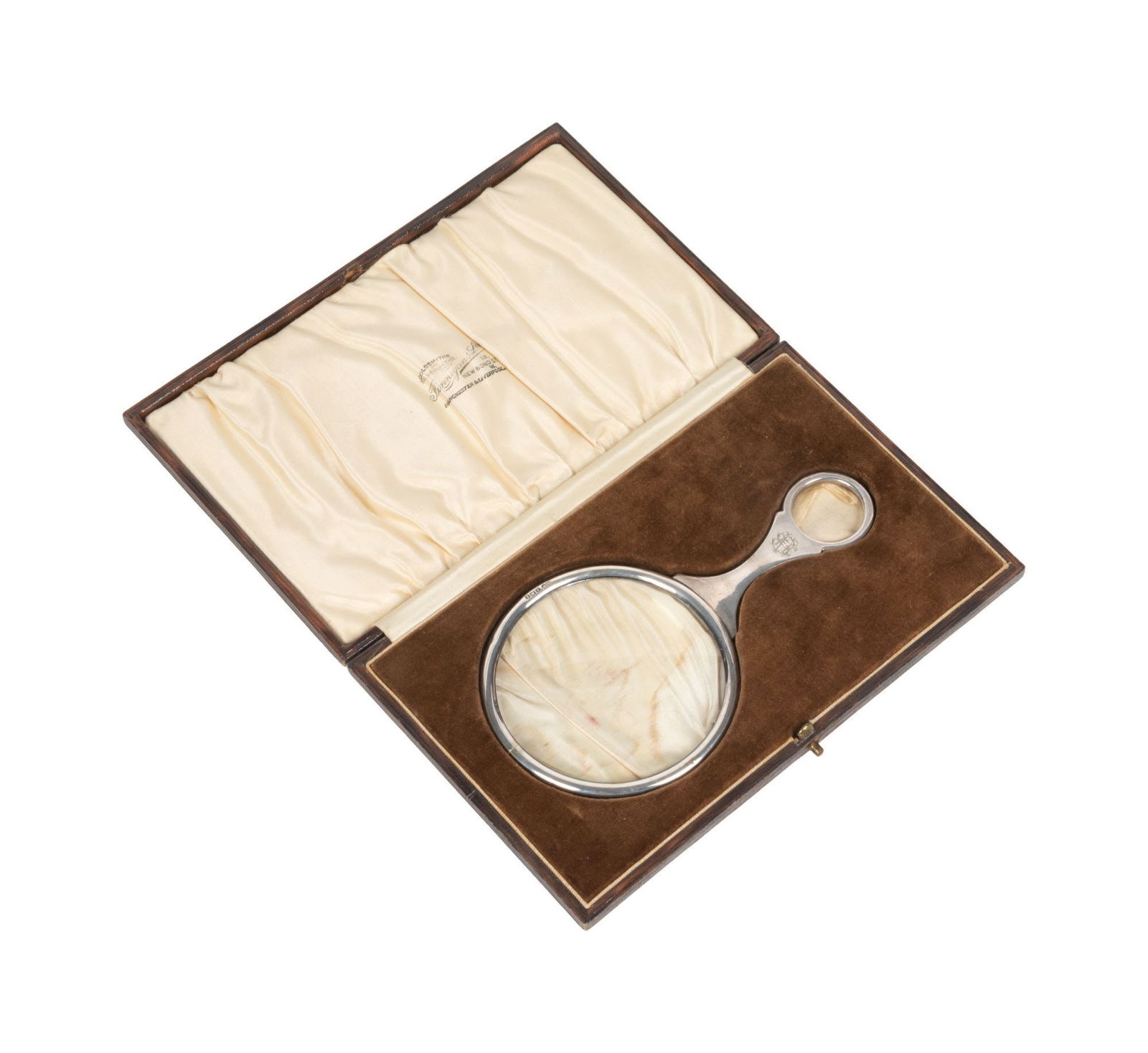 Whoopi Goldberg | Sterling Magnifying Glass in Fitted Case (1 of 3)