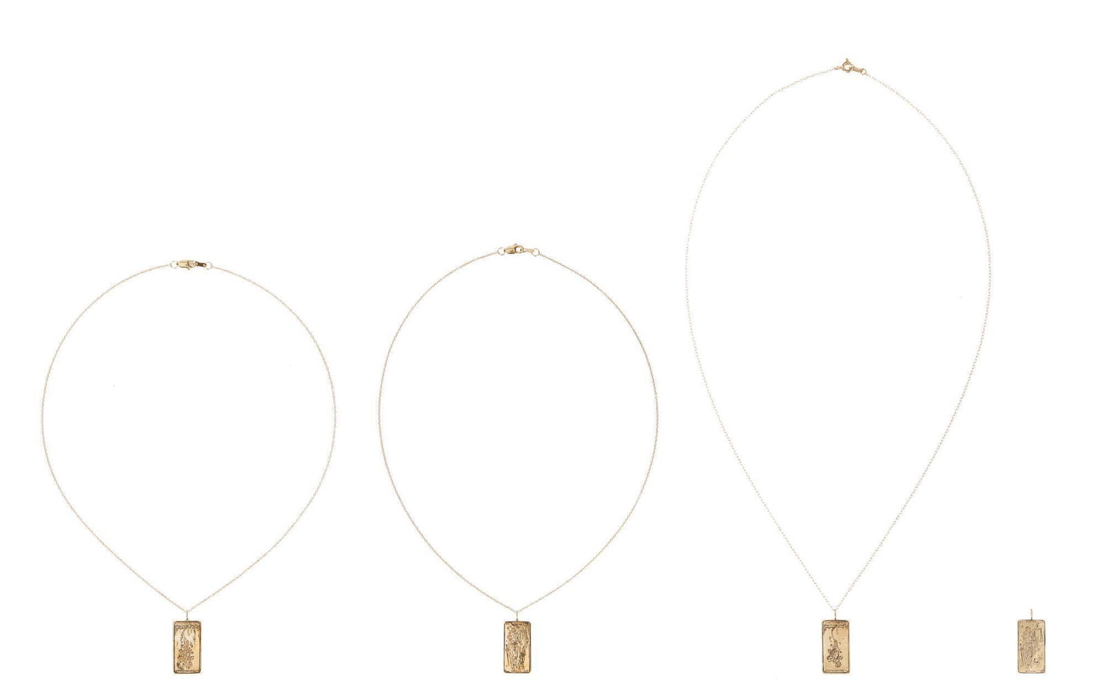 Whoopi Goldberg | Sofia Zakia 14k Yellow Gold Necklaces (1 of 9)