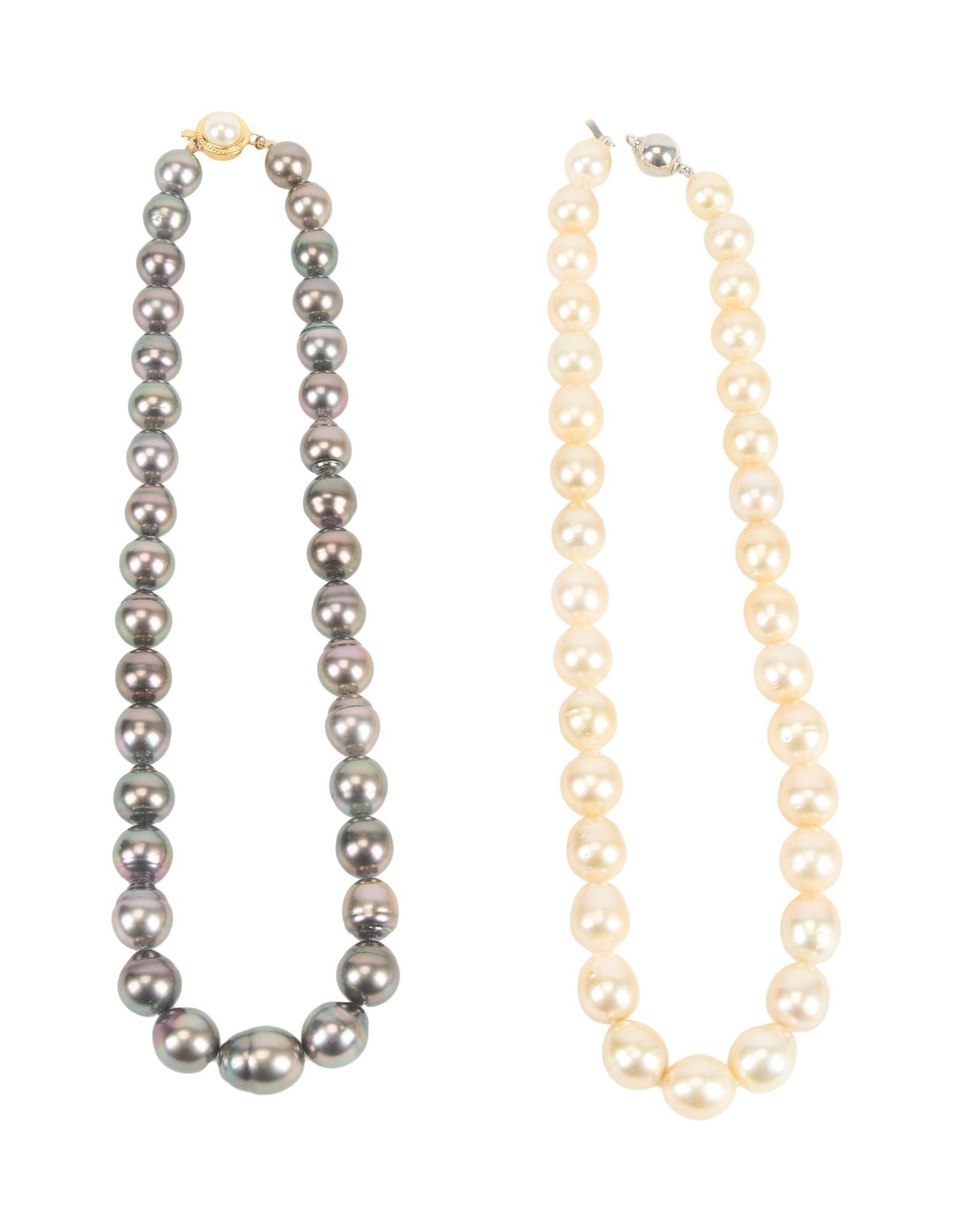 Whoopi Goldberg | Two Cultured Pearl Necklaces (1 of 2)