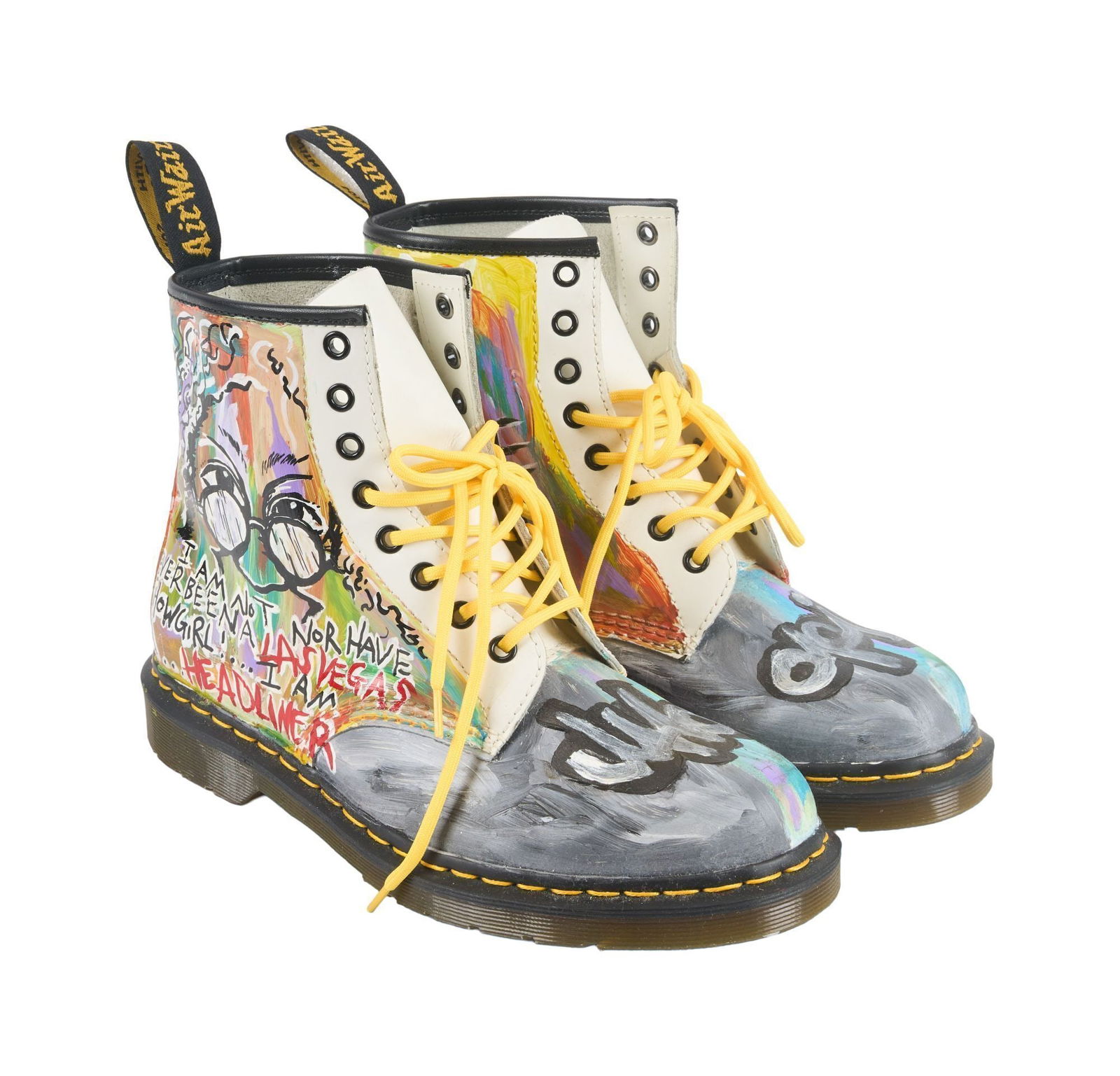 Whoopi Goldberg | Dr. Martens Customized by Leon The Zombie Child (1 of 8)