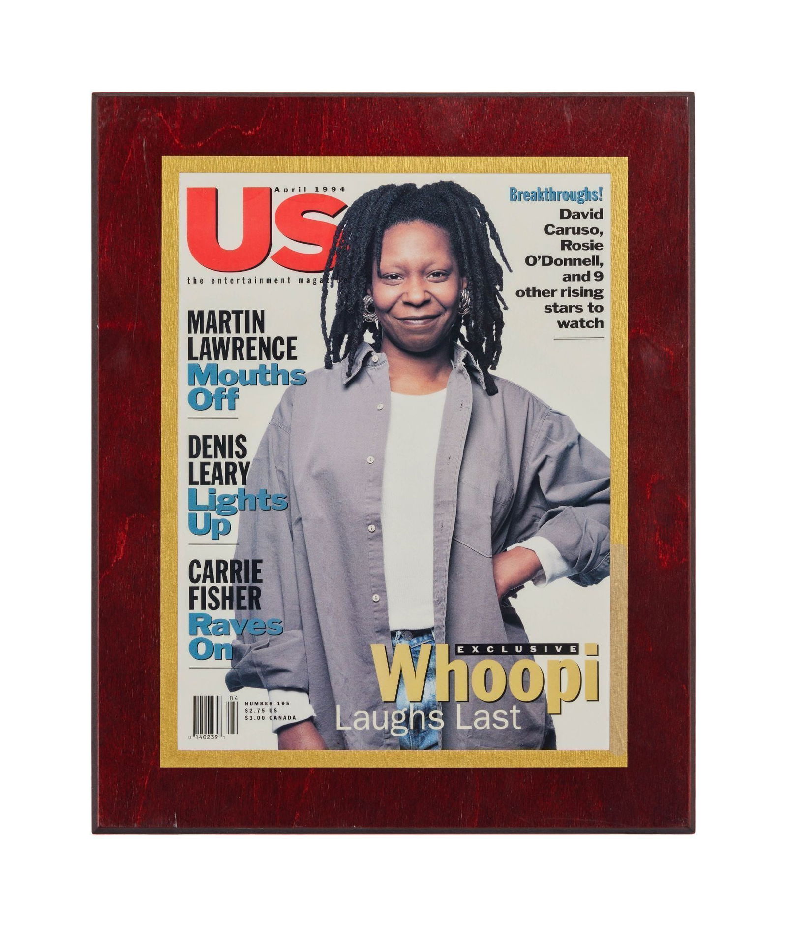 Whoopi Goldberg | 1994 Mounted US Magazine Cover (1 of 2)