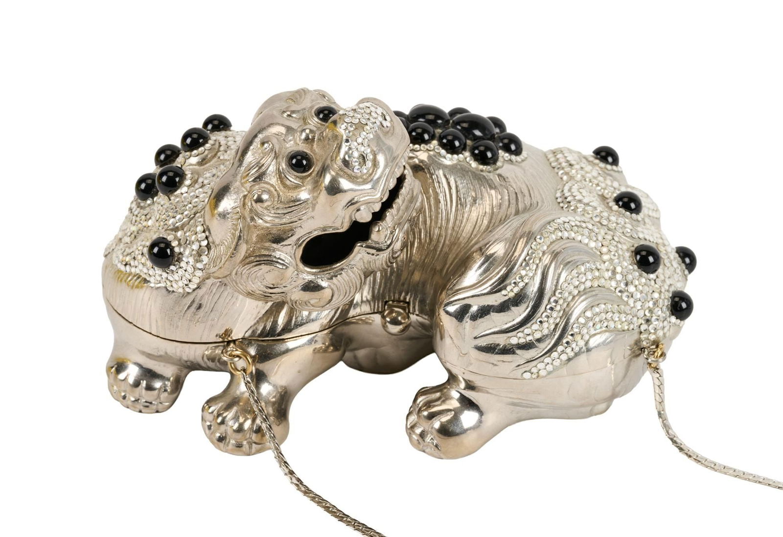 Whoopi Goldberg | Judith Leiber Foo Dog Minaudiere Evening Bag (1 of 7)