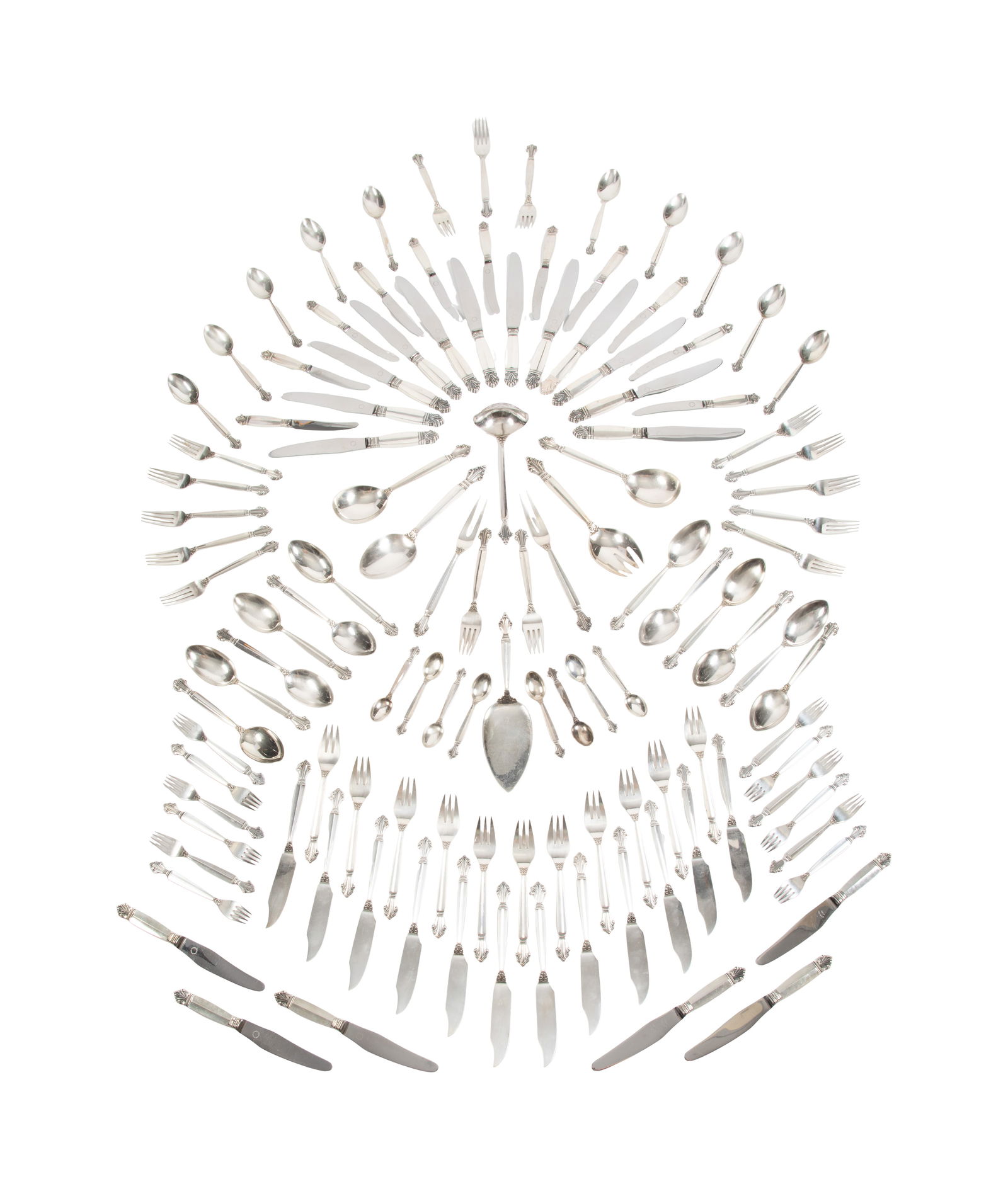 Whoopi Goldberg | Georg Jensen Acanthus Sterling Flatware Service (1 of 2)
