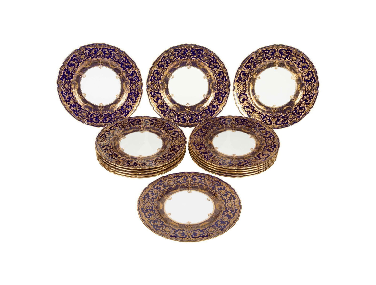 Whoopi Goldberg | 14 Royal Doulton Service Plates (1 of 2)