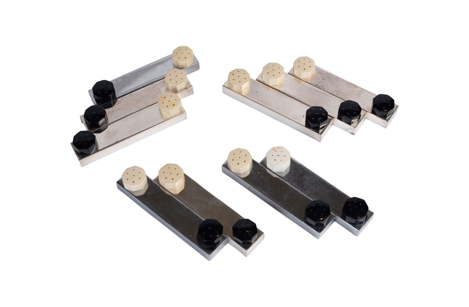 Whoopi Goldberg | 10 Art Deco Chrome and Bakelite Knife Rests and Book (1 of 12)