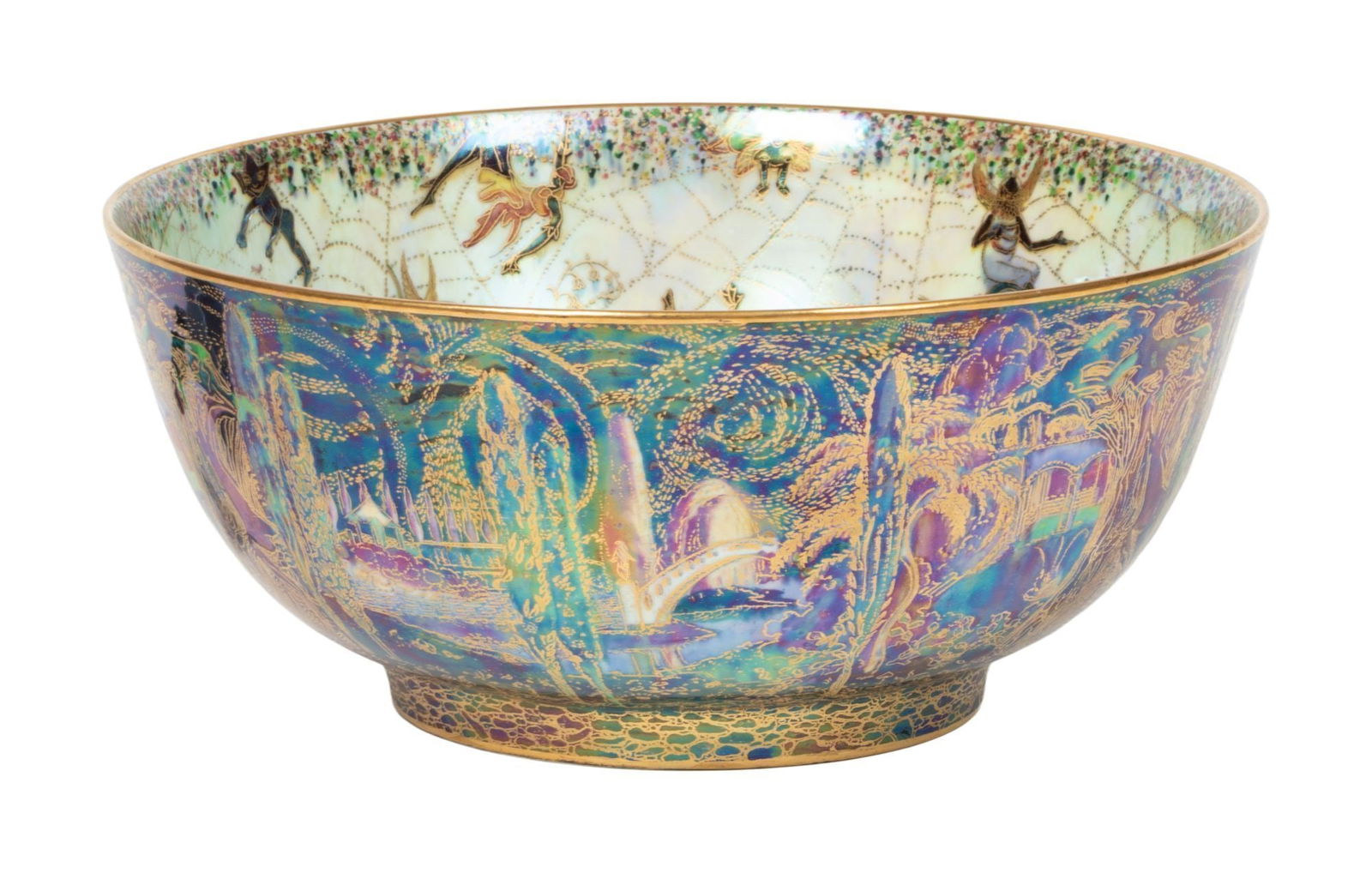 Whoopi Goldberg | Daisy Makeig-Jones for Wedgwood Fairyland Lustre Poplar Tree Bowl (1 of 4)