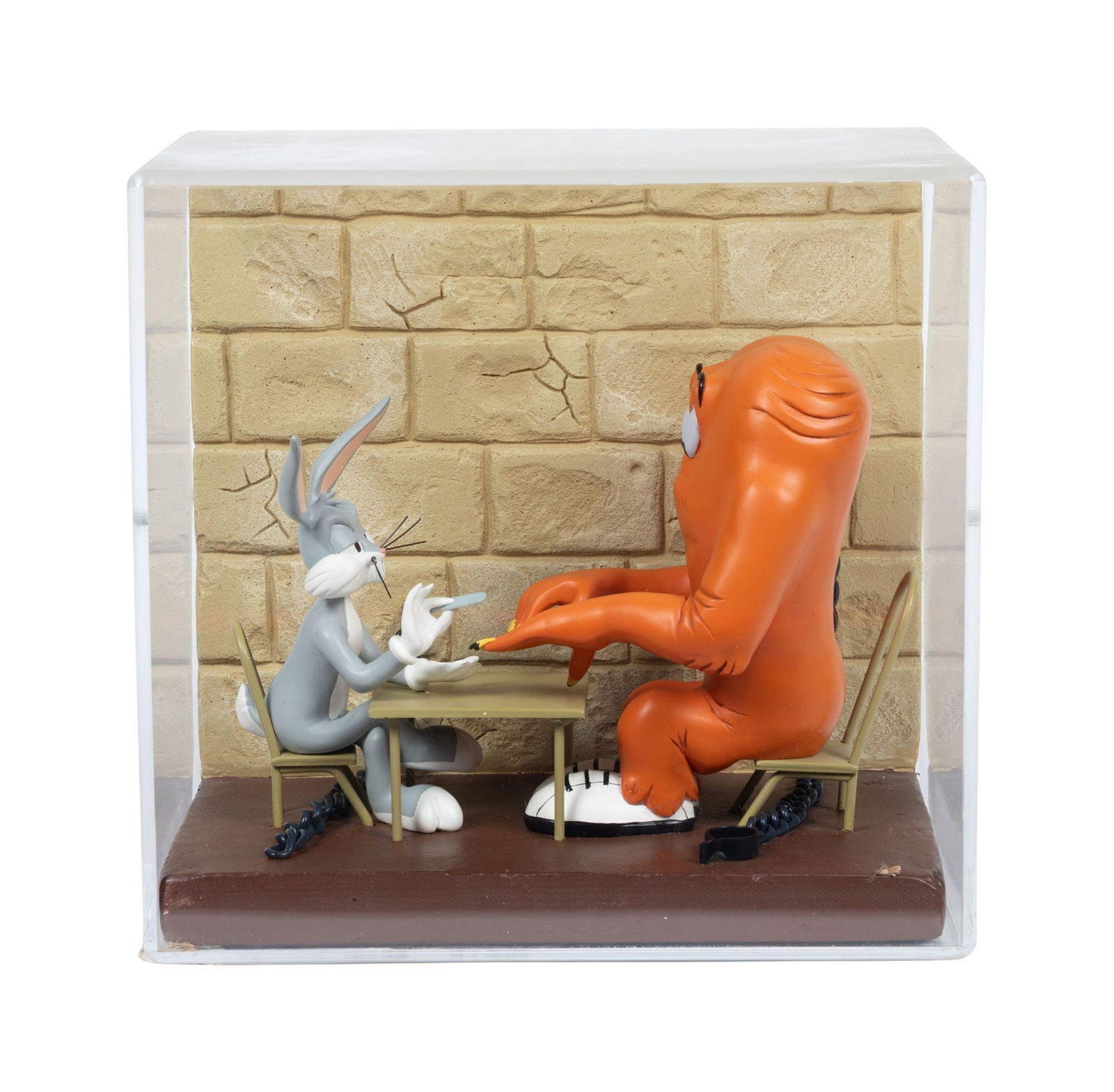 Whoopi Goldberg | Bugs Bunny and Gossamer Diorama (1 of 3)