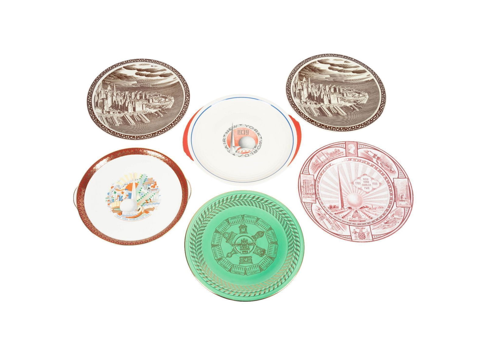 Whoopi Goldberg | Six 1940s World's Fair Collector's plates (1 of 7)