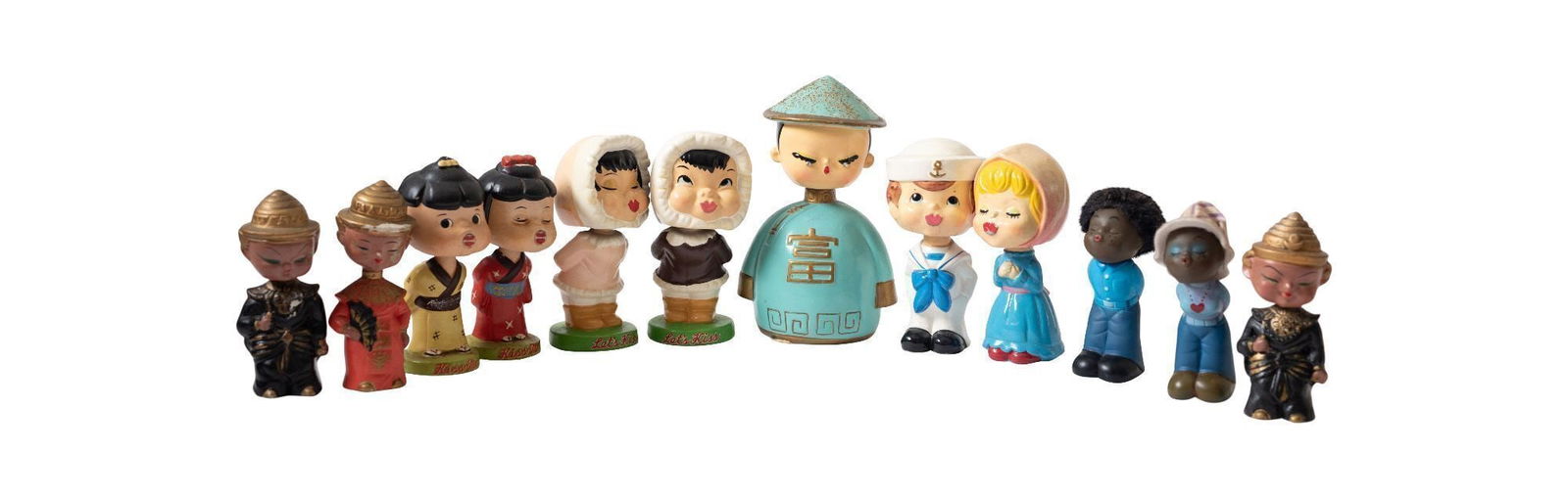 Whoopi Goldberg | Group of 12 Vintage Nodders and Book (1 of 8)