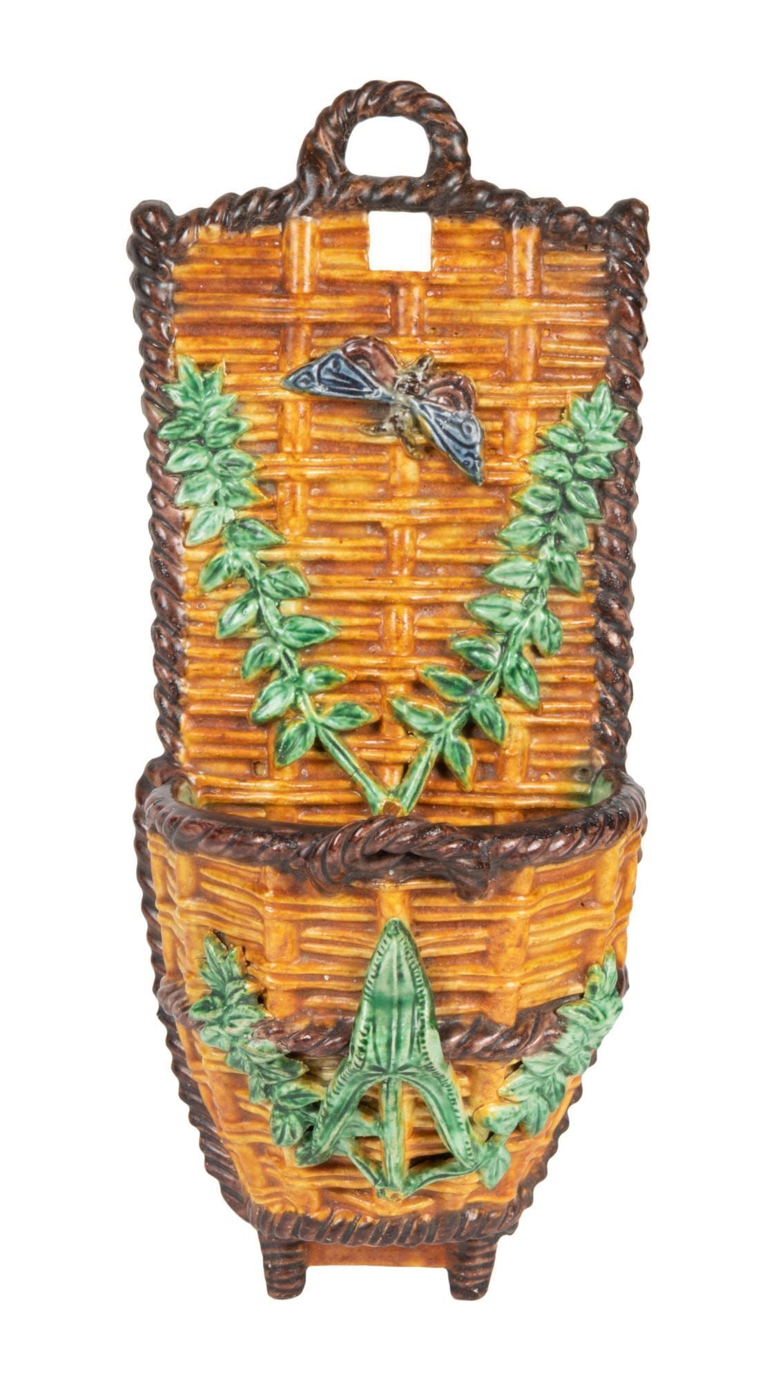 Whoopi Goldberg | Majolica Wall Pocket (1 of 2)