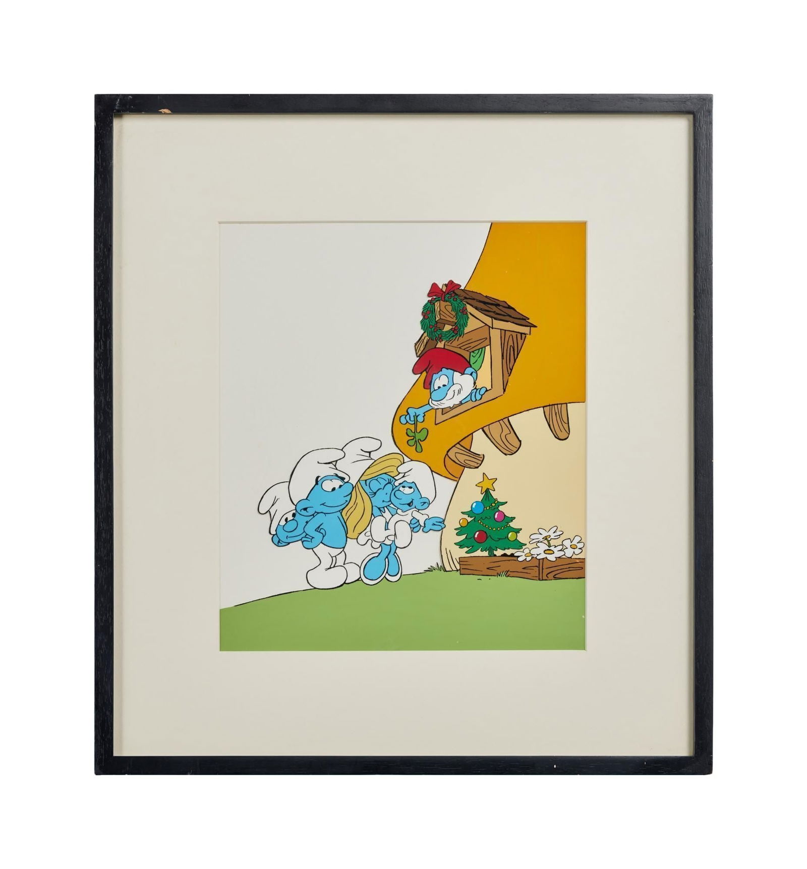 Whoopi Goldberg | Framed The Smurfs Animation Cel (1 of 1)