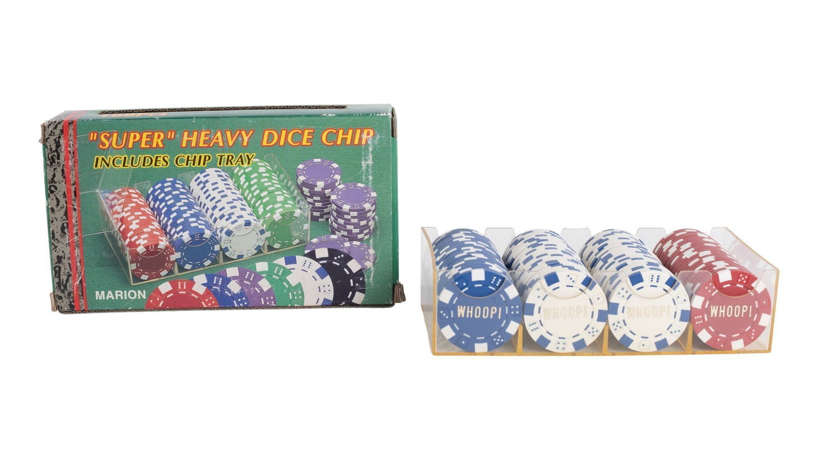 Whoopi Goldberg | Whoopi Poker Chips in Lucite Case (1 of 4)